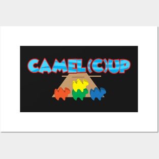Camel (C)up Board Game Graphic - Tabletop Gaming Posters and Art